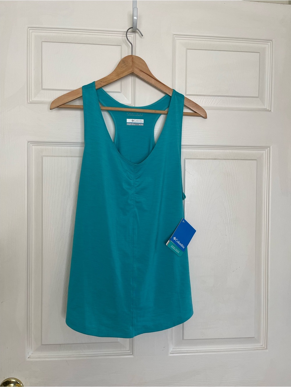 Columbia Teal Racerback Active Tank